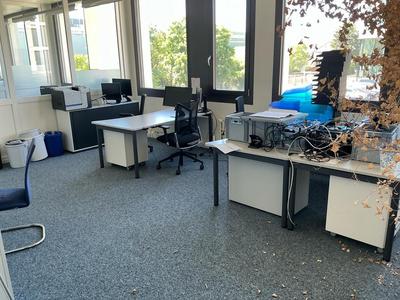 Overview picture of Content room